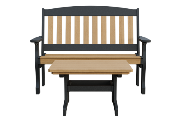 Poly English Garden Bench Set 1 - Image 4