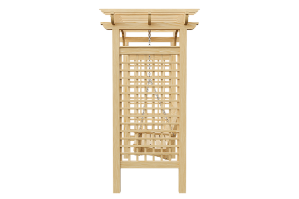 Wood Brandywine Swing Arbor - Image 3