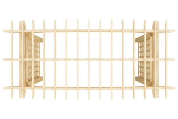 5’ x 9’ Wood Brandywine - Image 2