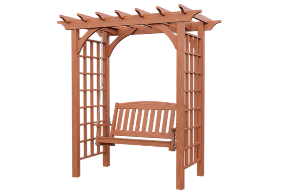 Wood Canterbury Swing Arbor
