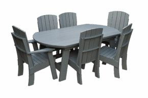 Poly Coastal Dining Set