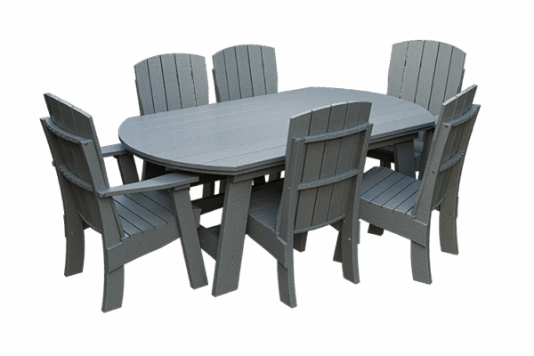 Poly Coastal Dining Set