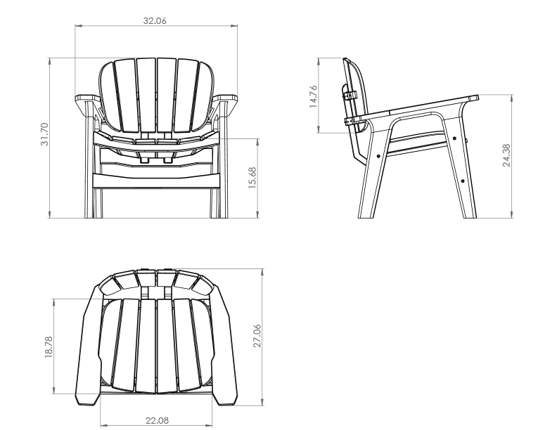 Poly Sierra Nova Chair - Image 5