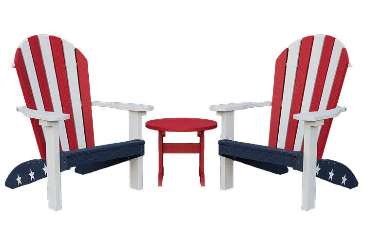 Adirondack Patriot Chair Bundle